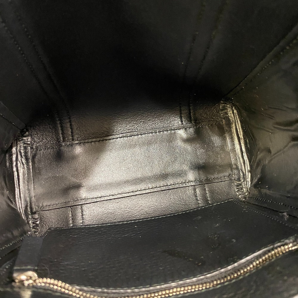 BALENCIAGA Handbag 551815 leather black Shoulder Bag Tote Bag 2way Everyday Tote XXS Women(Unisex) Used Authentic