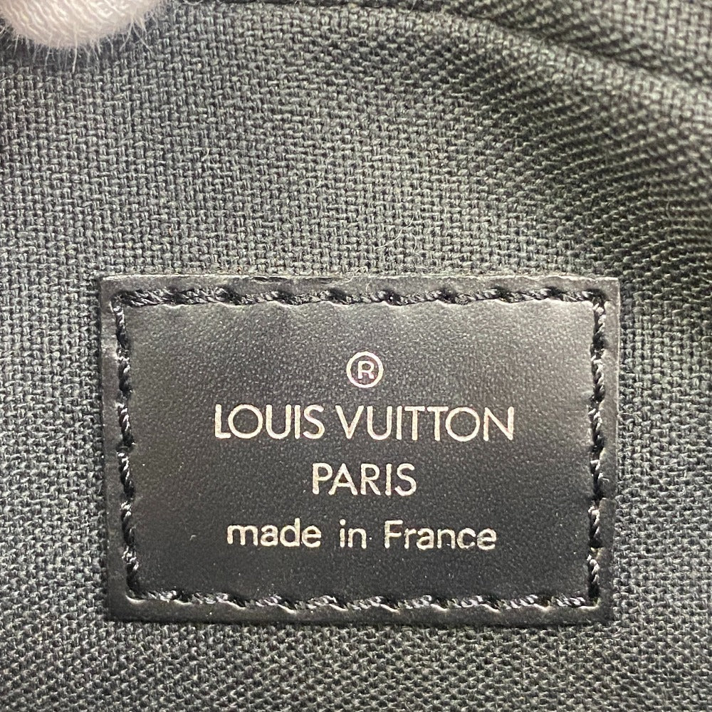 LOUIS VUITTON Shoulder Bag M30908 Taiga black Shoulder Bag Taiga Sayan mens Used Authentic