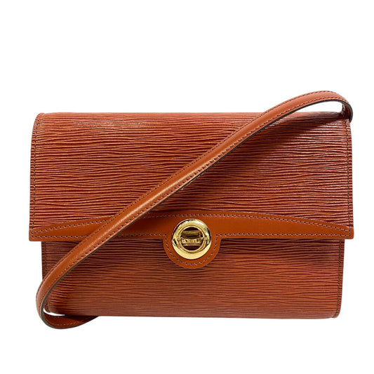 LOUIS VUITTON Shoulder Bag M52573 leather Brown Epi Arche Pochette