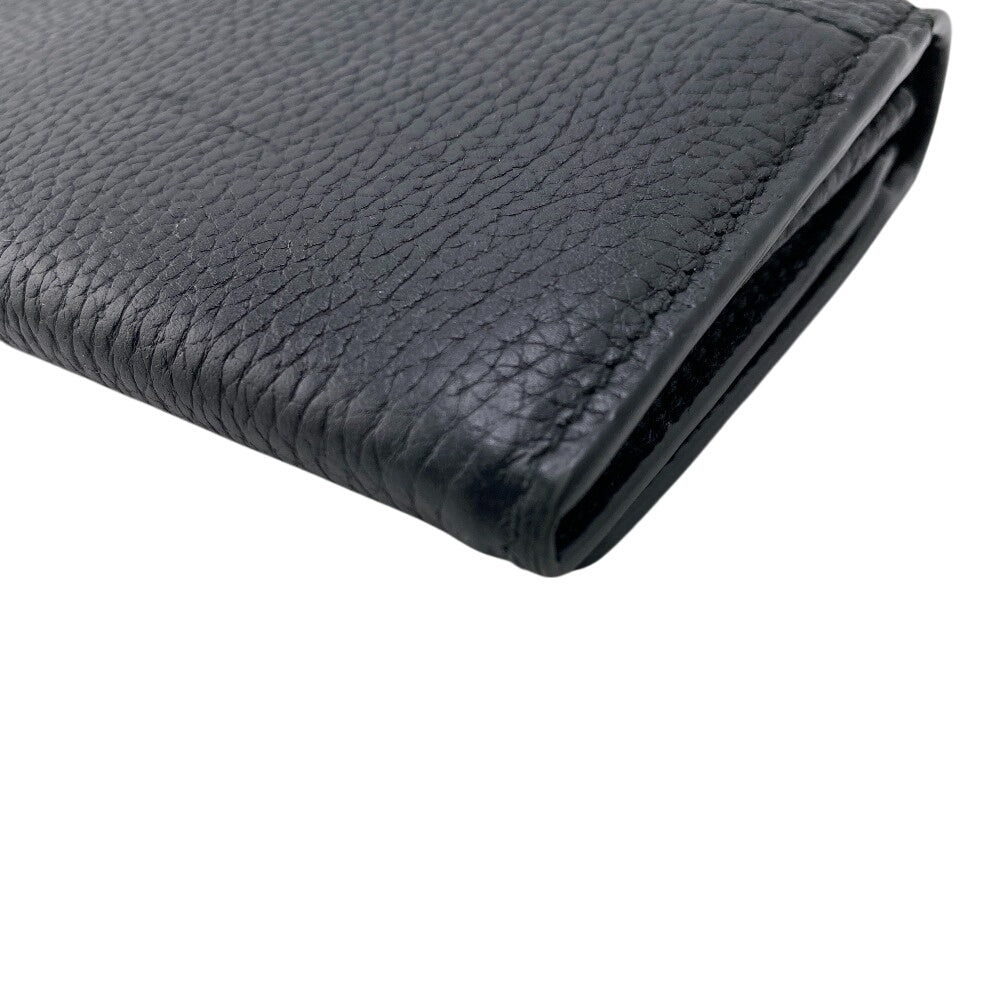 GUCCI Long Wallet Purse 771151 leather black