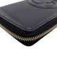 GUCCI Long Wallet Purse 598187 leather black Soho