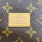 LOUIS VUITTON Shoulder Bag M42256 leather Brown Monogram Saumur 30