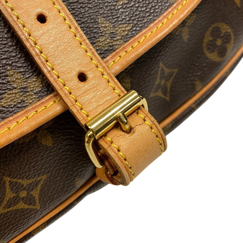 LOUIS VUITTON Shoulder Bag M42256 leather Brown Monogram Saumur 30