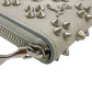 Christian Louboutin Long Wallet Purse leather gray Panettone