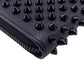 Christian Louboutin Long Wallet Purse leather black Panettone