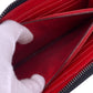 Christian Louboutin Long Wallet Purse leather black Panettone