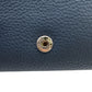 LOEWE Tri-fold wallet leather blue anagram Vertical wallet mens(Unisex) Used Authentic