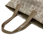 CHANEL Tote Bag Canvas, Leather beige Shoulder handbag New Travel Line MM Women Used Authentic
