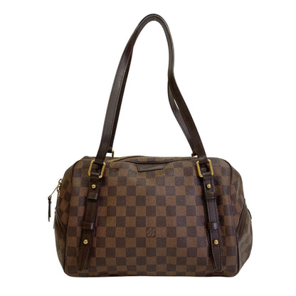 LOUIS VUITTON Shoulder Bag N41157 Damier Brown Damier Rivington PM Women Used Authentic