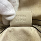 GUCCI Handbag 323673 Canvas, Leather white GG pattern