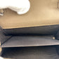 GUCCI Bifold Wallet GG Supreme Canvas beige Chain wallet GG Supreme Women Used Authentic