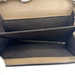 GUCCI Bifold Wallet GG Supreme Canvas beige Chain wallet GG Supreme Women Used Authentic