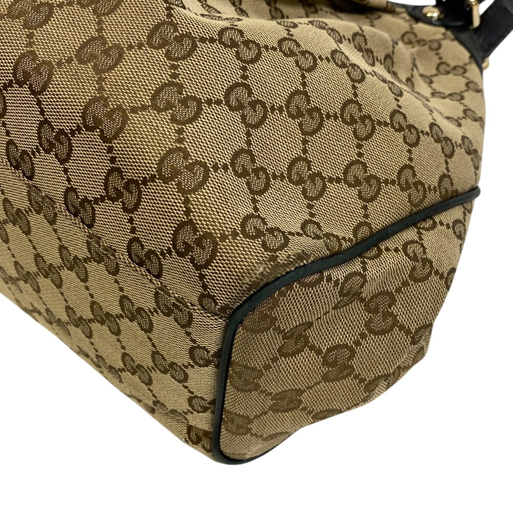 GUCCI Tote Bag 388919 GG canvas beige GG canvas Tote Bag Women Used Authentic