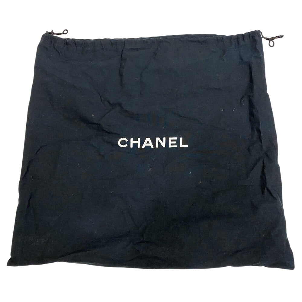 CHANEL Tote Bag Nylon, Leather black New travel line GM