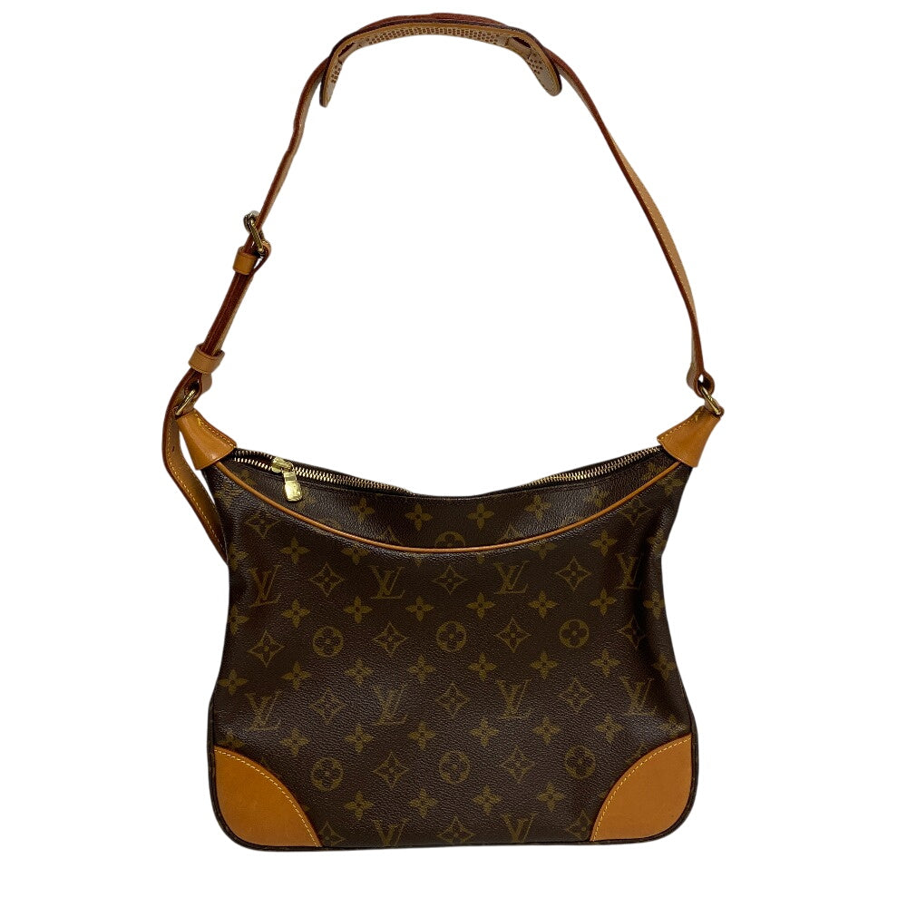 LOUIS VUITTON Shoulder Bag M51265 leather Brown Monogram Boulogne 30