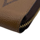 LOUIS VUITTON Long Wallet Purse M69353 leather Brown Giant Monogram Reverse Zippy wallet