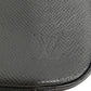 LOUIS VUITTON business bag M30212 leather black Taiga Truth Cracking Tat GM