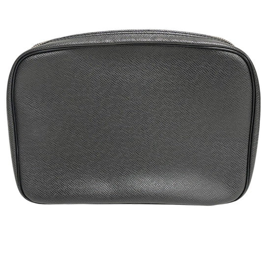 LOUIS VUITTON business bag M30212 leather black Taiga Truth Cracking Tat GM