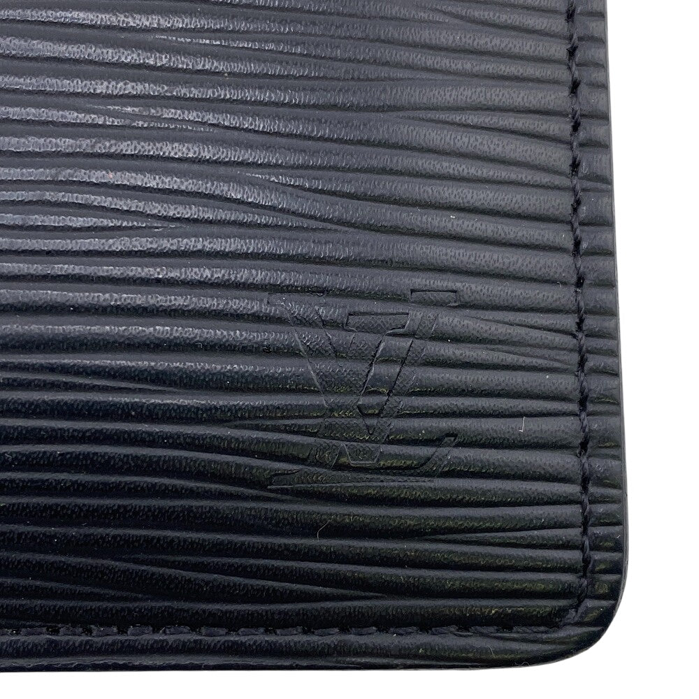 LOUIS VUITTON Bifold Wallet M60662 leather black Epi Portefeuille Multripru