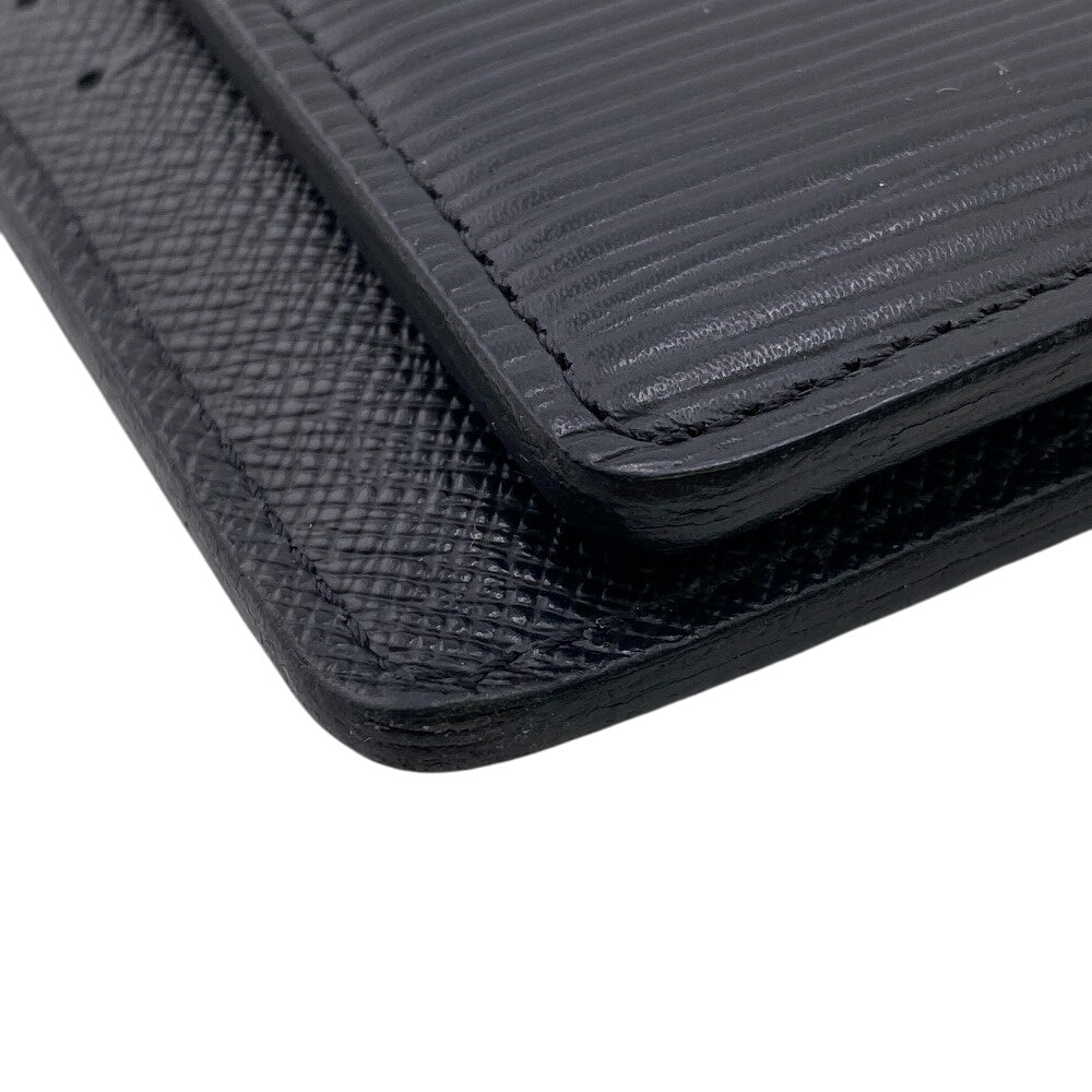 LOUIS VUITTON Bifold Wallet M60662 leather black Epi Portefeuille Multripru
