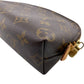 LOUIS VUITTON Pouch M47515 leather Brown Monogram Pochette CosmetiquePM