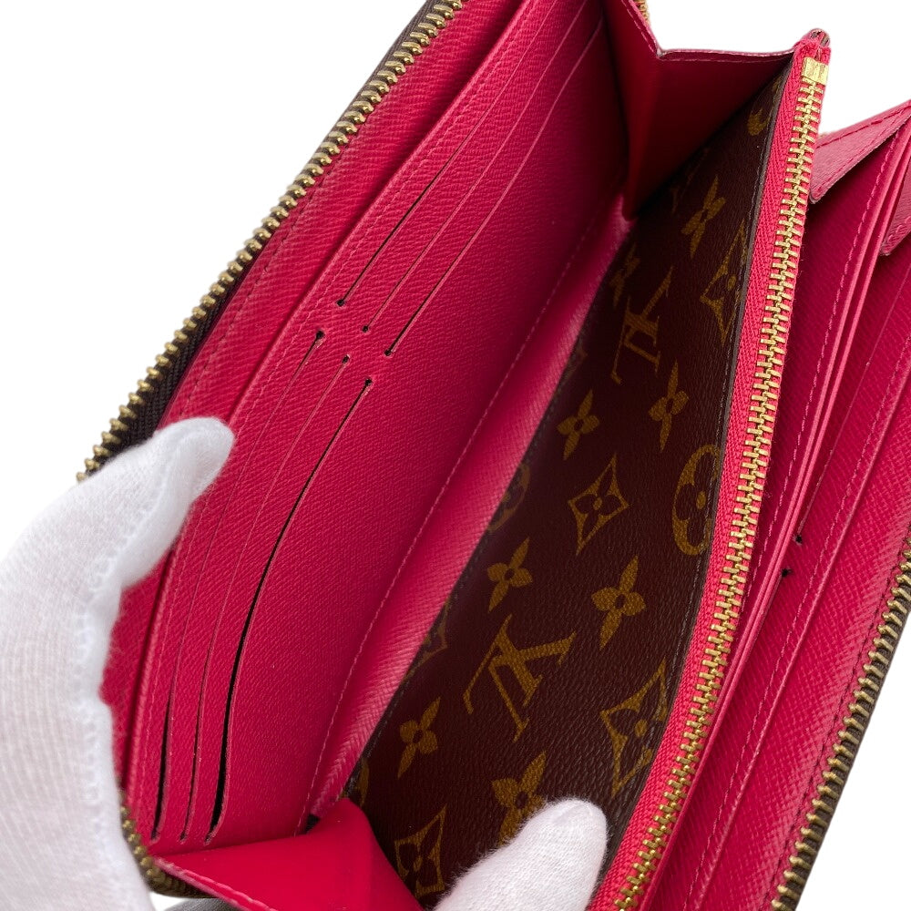 LOUIS VUITTON Long Wallet Purse M80857 leather Brown Monogram Vivienne