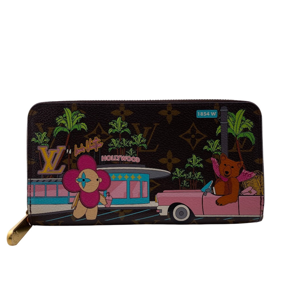 LOUIS VUITTON Long Wallet Purse M80857 leather Brown Monogram Vivienne