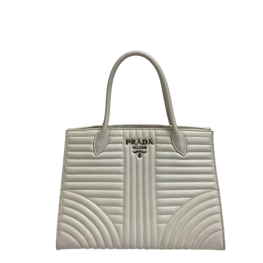 PRADA Handbag 1BA165 leather white Diagram