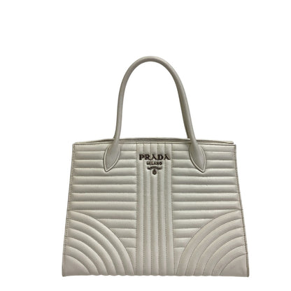 PRADA Handbag 1BA165 leather white Diagram