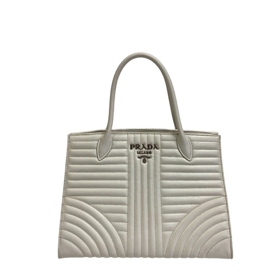 PRADA Handbag 1BA165 leather white Diagram