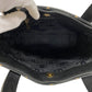 CHANEL Tote Bag Kid Calfskin Leather black Wild stitch