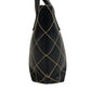 CHANEL Tote Bag Kid Calfskin Leather black Wild stitch