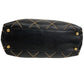 CHANEL Tote Bag Kid Calfskin Leather black Wild stitch