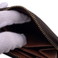 LOUIS VUITTON Coin case M60067 leather Brown Monogram Zip around purse