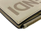FENDI Bifold Wallet 8M0447 Calfskin white Rome