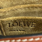 LOEWE Shoulder Bag leather Brown Gate Dual Minitan