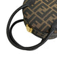 FENDI Handbag canvas Brown Zucca