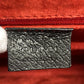 GUCCI Handbag leather black Bamboo