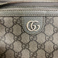 GUCCI Waist bag 733868 GG Supreme Canvas gray GG Supreme Canvas
