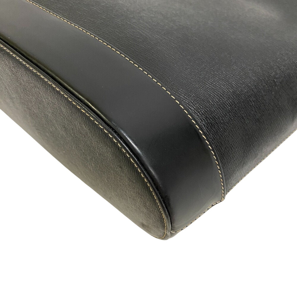 BURBERRY Tote Bag Leather, Canvas black Nova Check