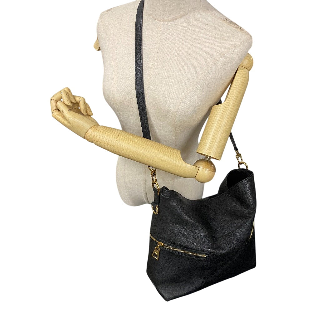 LOUIS VUITTON Shoulder Bag M44014 Monogram Ann Platt black Monogram Ann Platt Merry