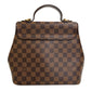 LOUIS VUITTON Handbag N41167 leather Brown Damier Bergamo PM