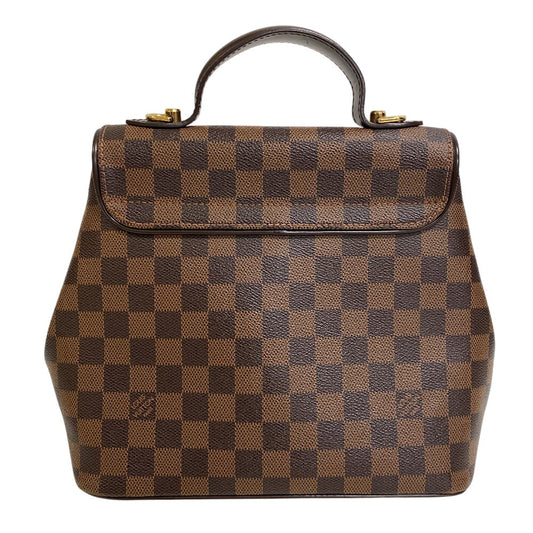 LOUIS VUITTON Handbag N41167 leather Brown Damier Bergamo PM