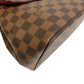 LOUIS VUITTON Handbag N41167 leather Brown Damier Bergamo PM