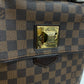LOUIS VUITTON Handbag N41167 leather Brown Damier Bergamo PM