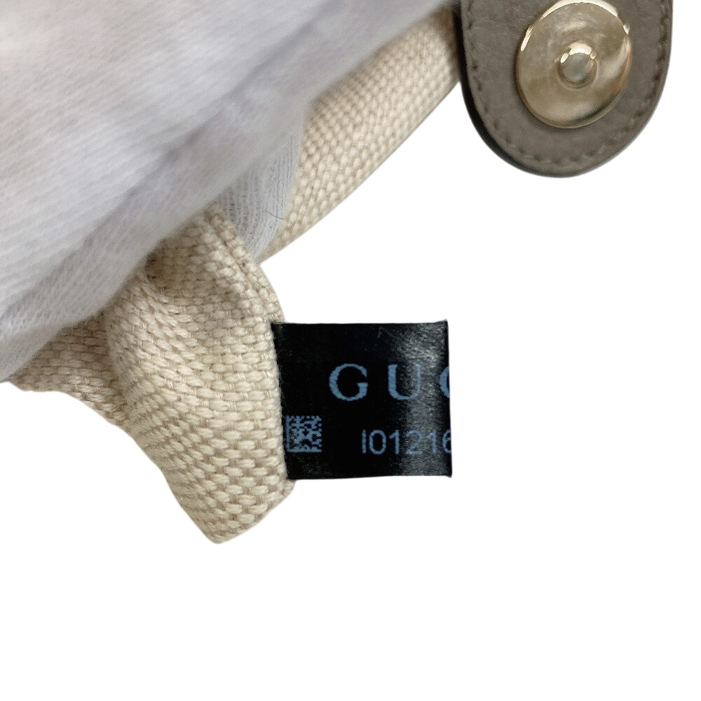 GUCCI Handbag 282317 GG canvas Brown Bamboo