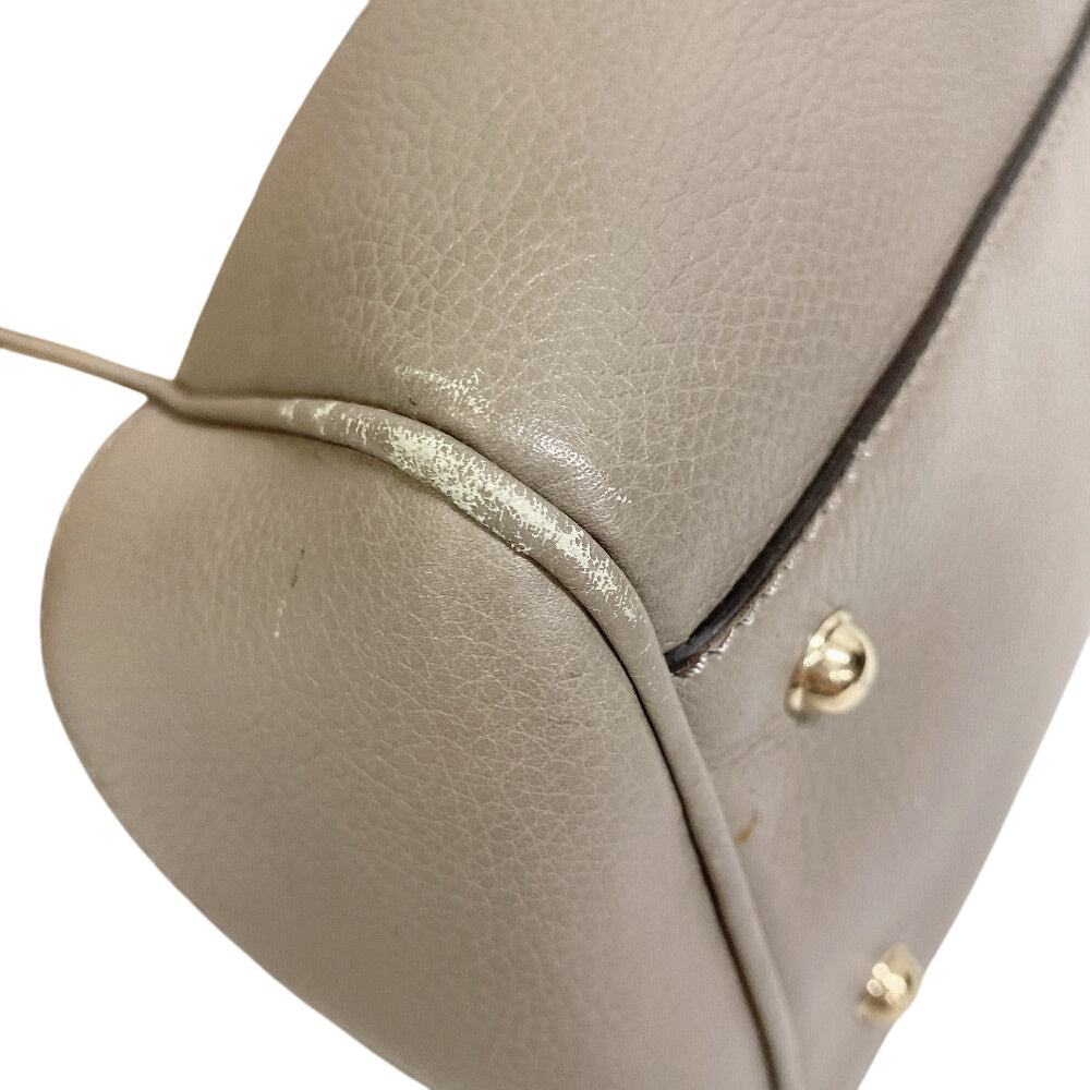 GUCCI Handbag 282317 GG canvas Brown Bamboo