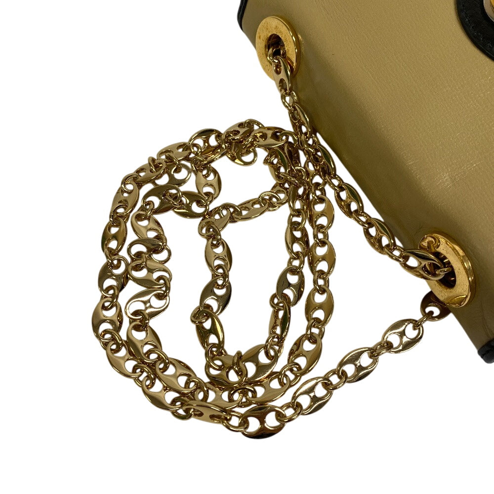 GUCCI Shoulder Bag 576423 leather beige Interlocking G