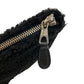BALENCIAGA Clutch bag 492681 Mouton, shearling black