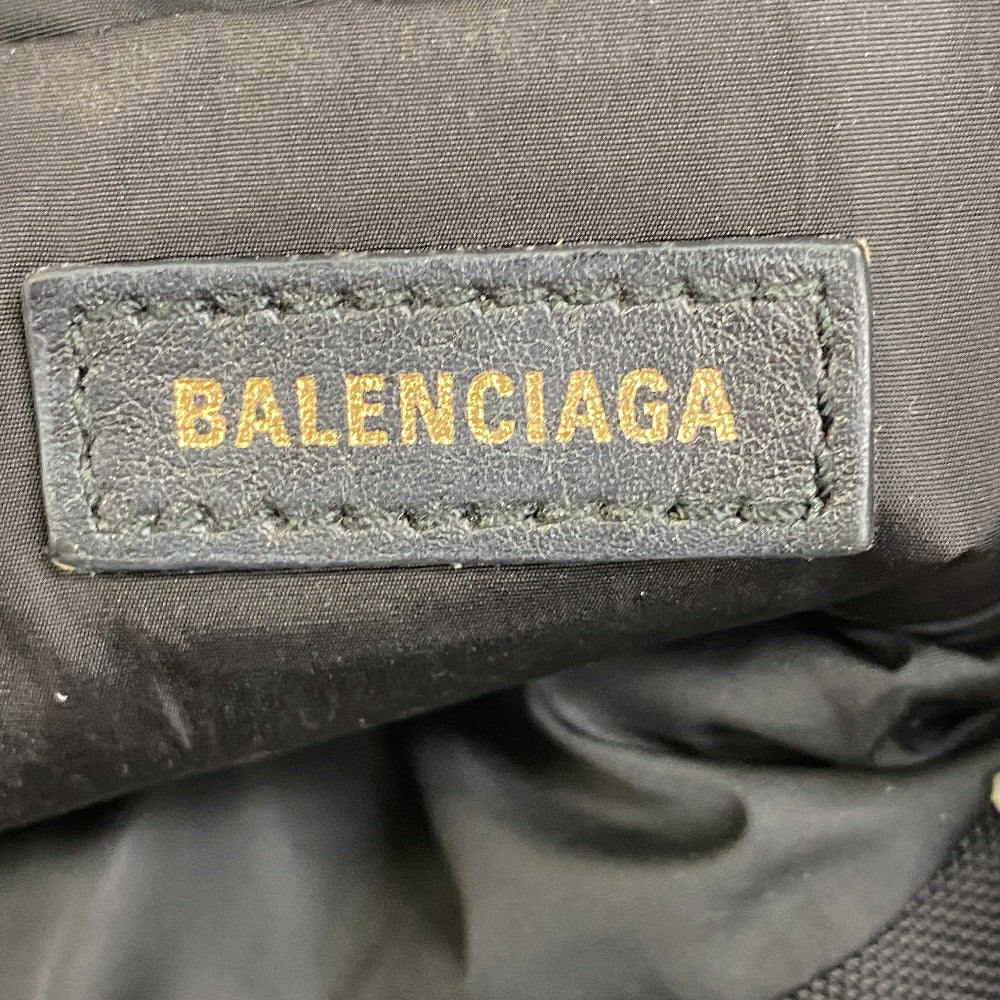 BALENCIAGA Shoulder Bag canvas black